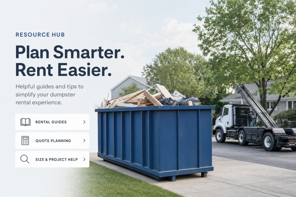 Dumpster Rental Cost Guides resource hub