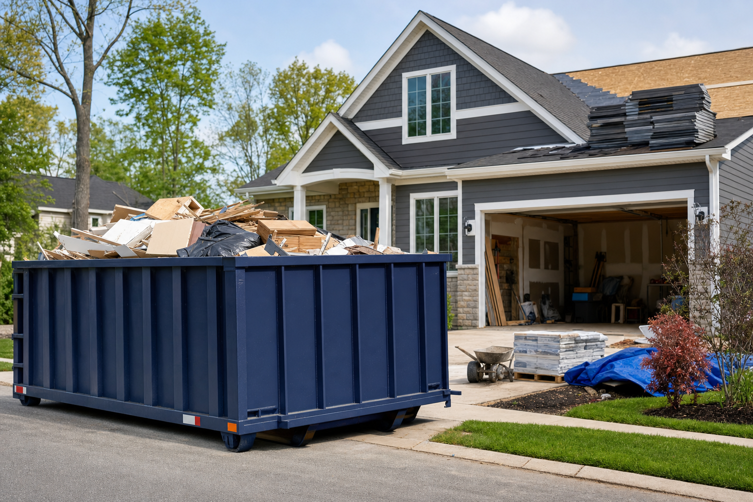 Local dumpster rental information and service options in Brunswick OH