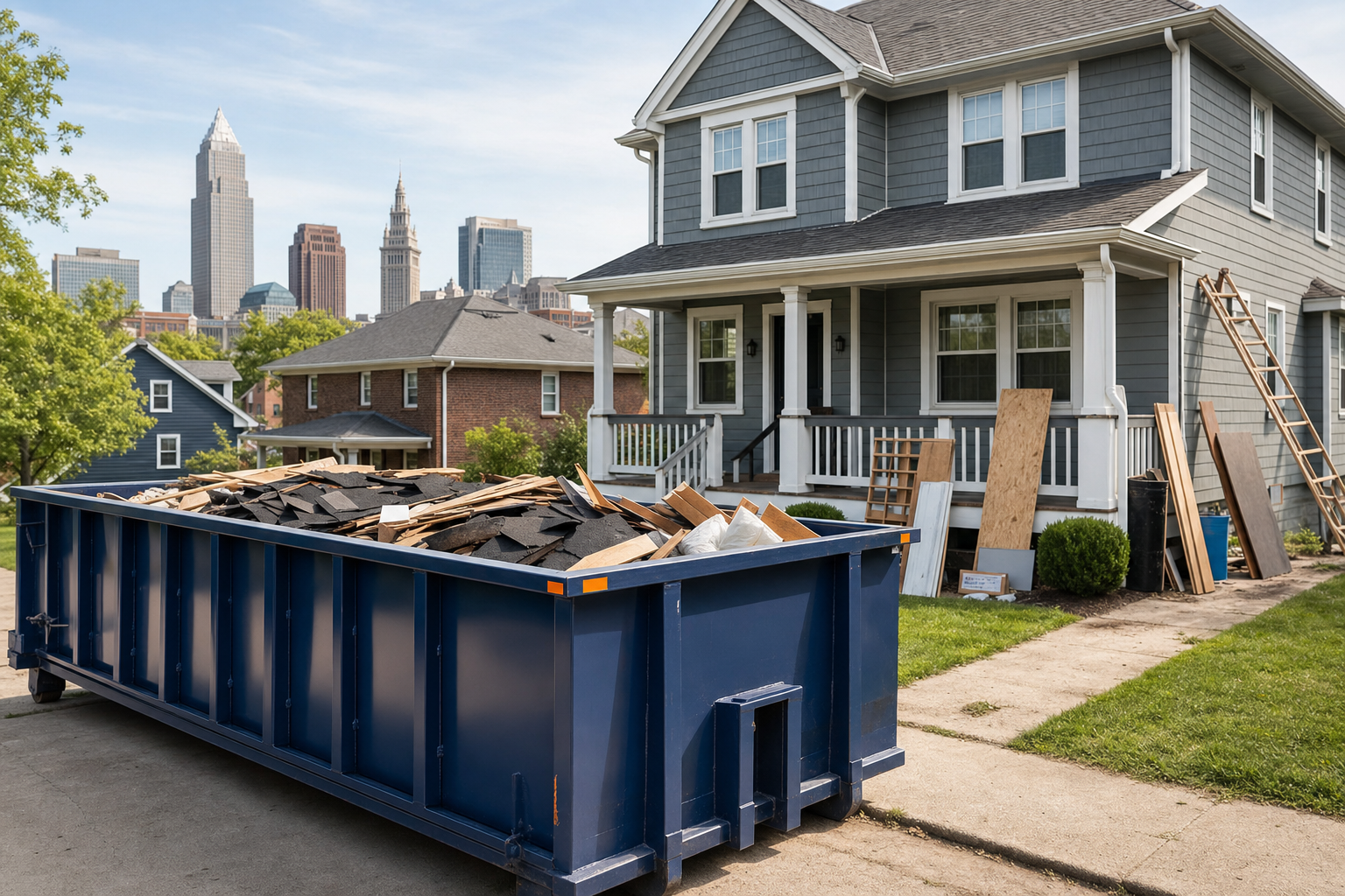 Local dumpster rental information and service options in Cleveland OH