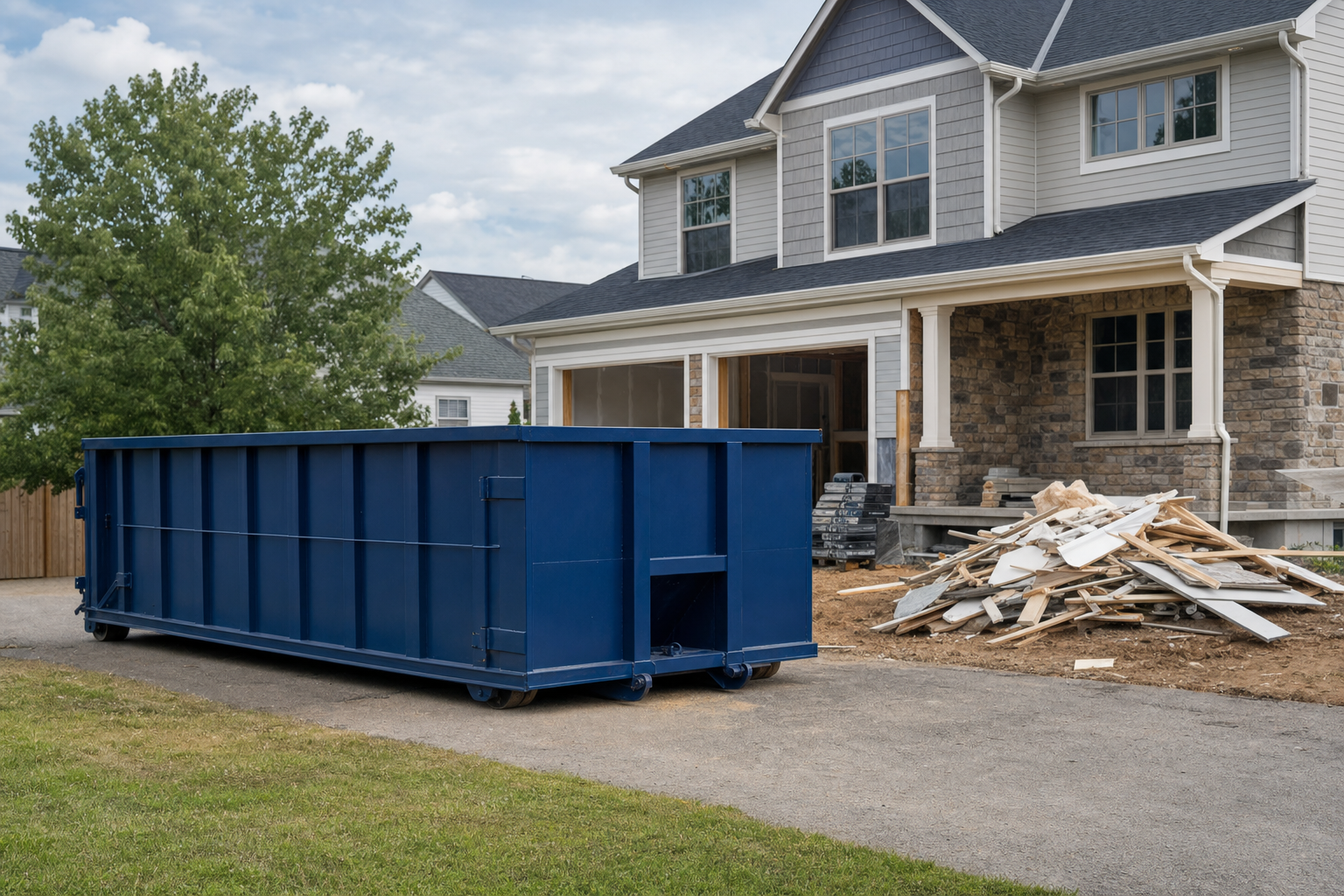 Local dumpster rental information and service options in Fairfield OH