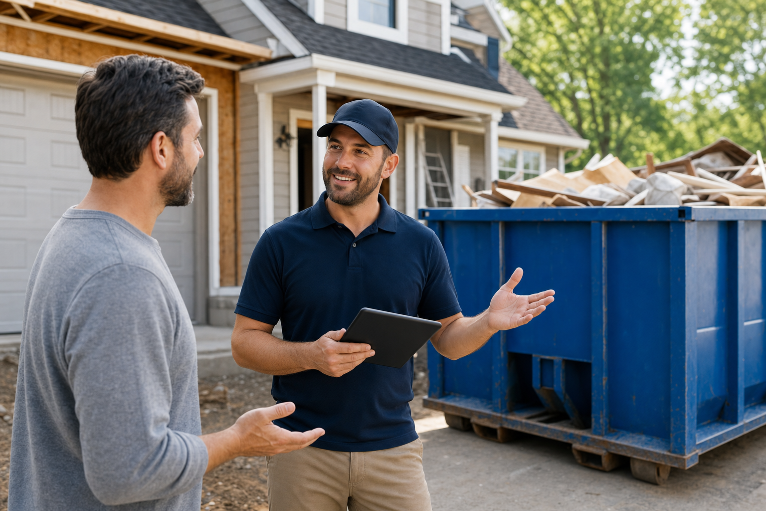Dumpster Rental FAQ image placeholder