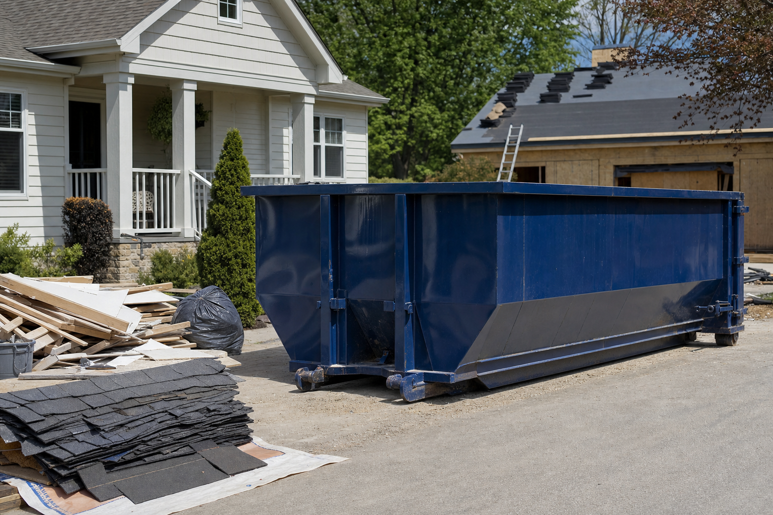 Local dumpster rental information and service options in Hamilton OH