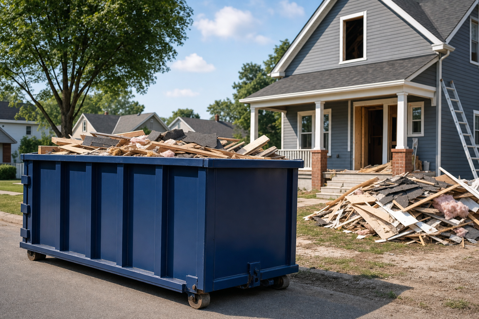 Local dumpster rental information and service options in Lima OH