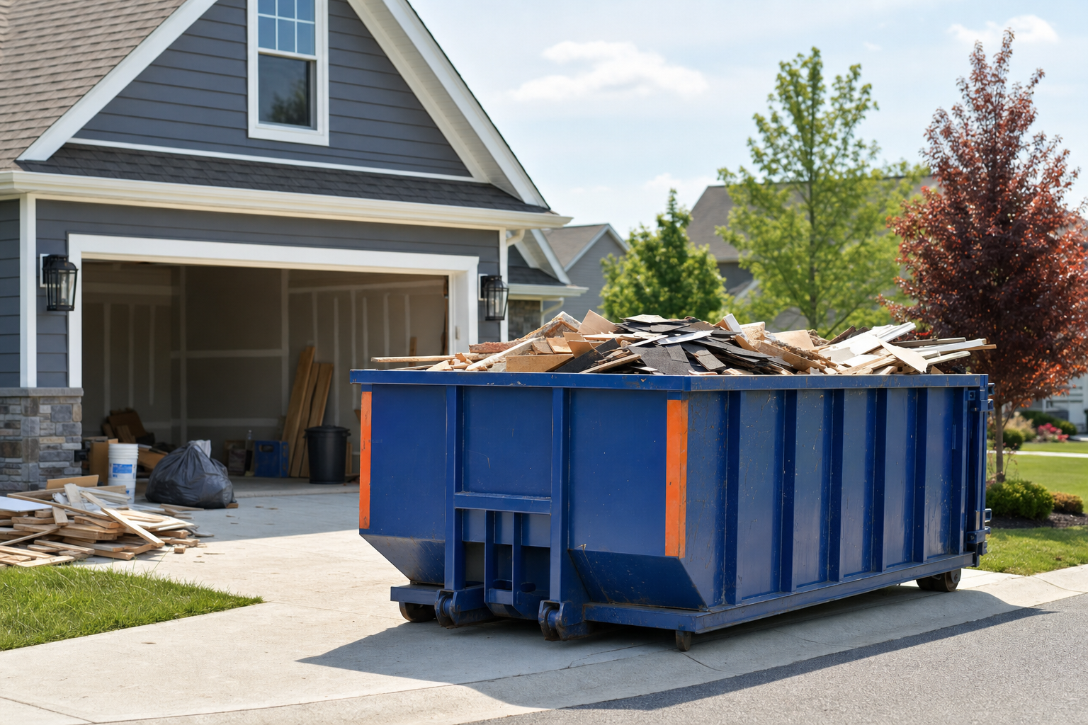 Local dumpster rental information and service options in Mason OH