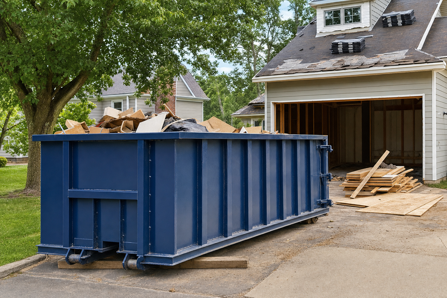 Local dumpster rental information and service options in Massillon OH