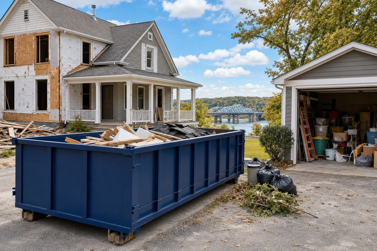 Local dumpster rental information and service options in Middletown OH
