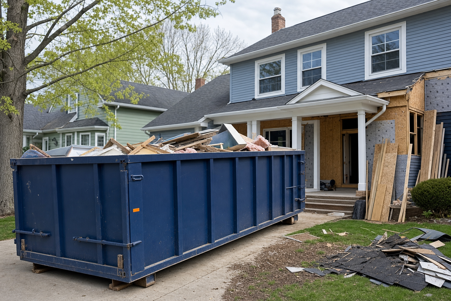 Local dumpster rental information and service options in Parma OH
