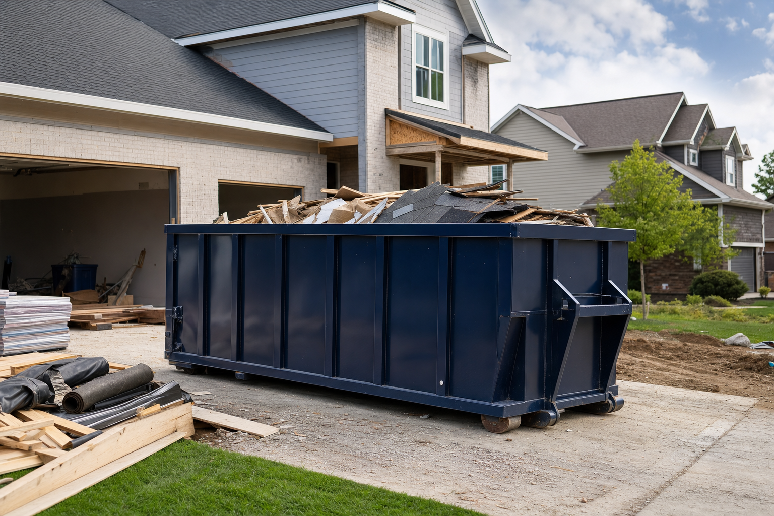 Local dumpster rental information and service options in Perrysburg OH