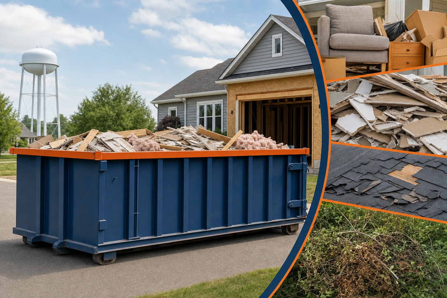 Dumpster Rental referral service support in Pickerington OH