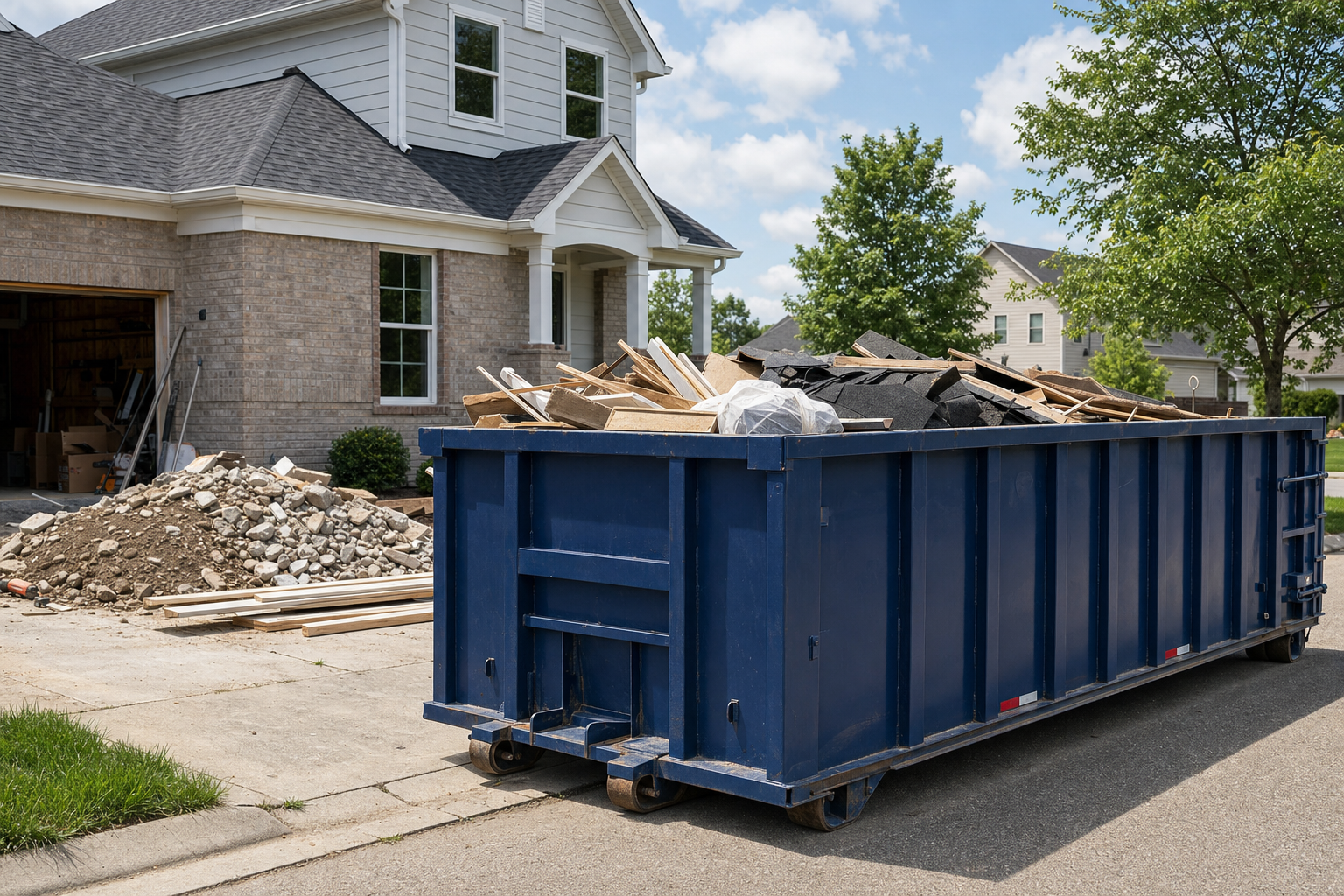 Local dumpster rental information and service options in Reynoldsburg OH