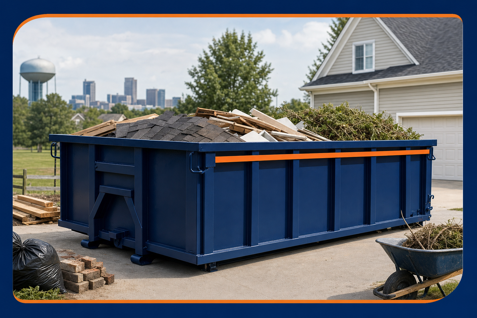 Dumpster Rental referral service support in Reynoldsburg OH