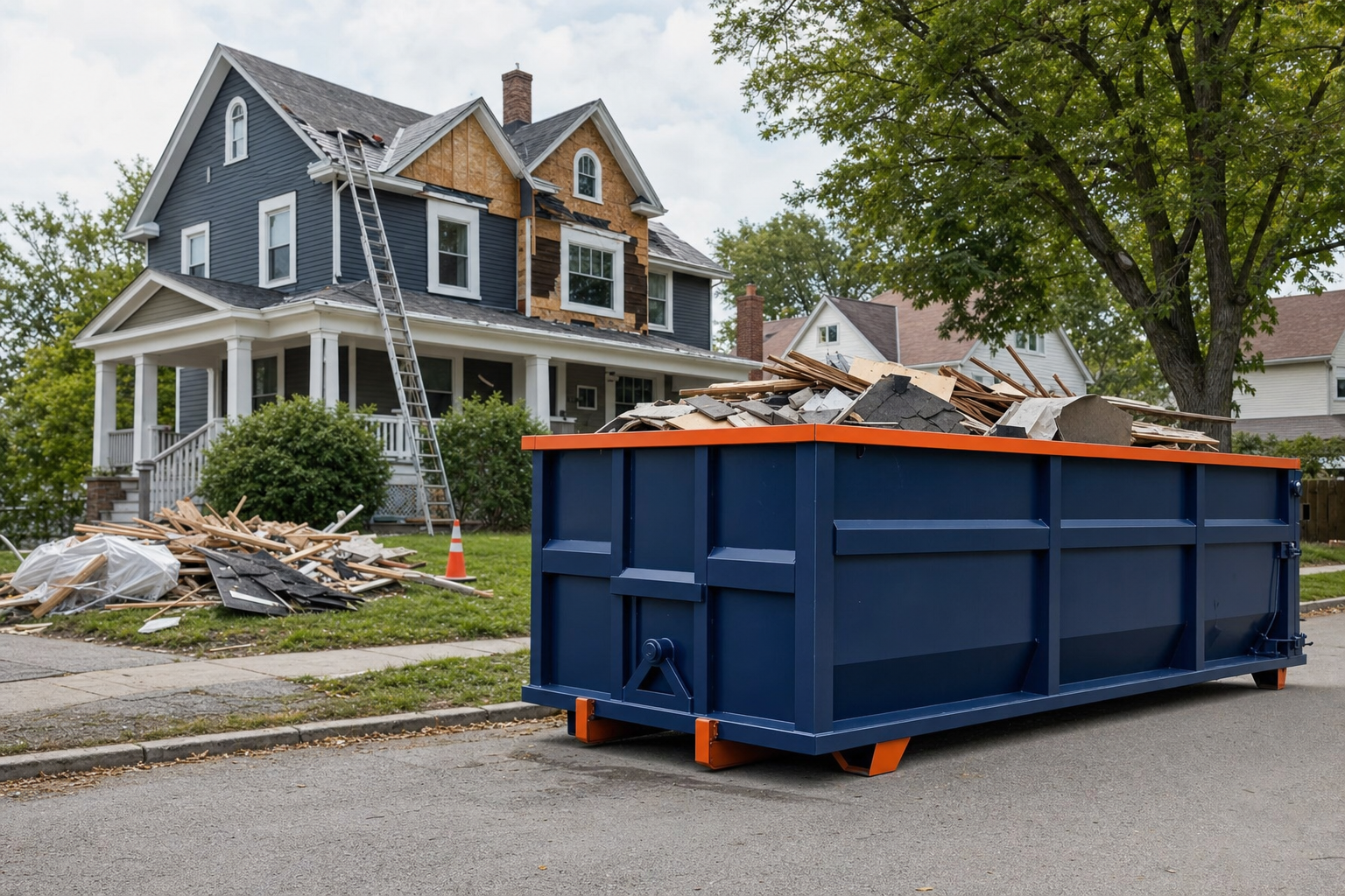 Local dumpster rental information and service options in Toledo OH
