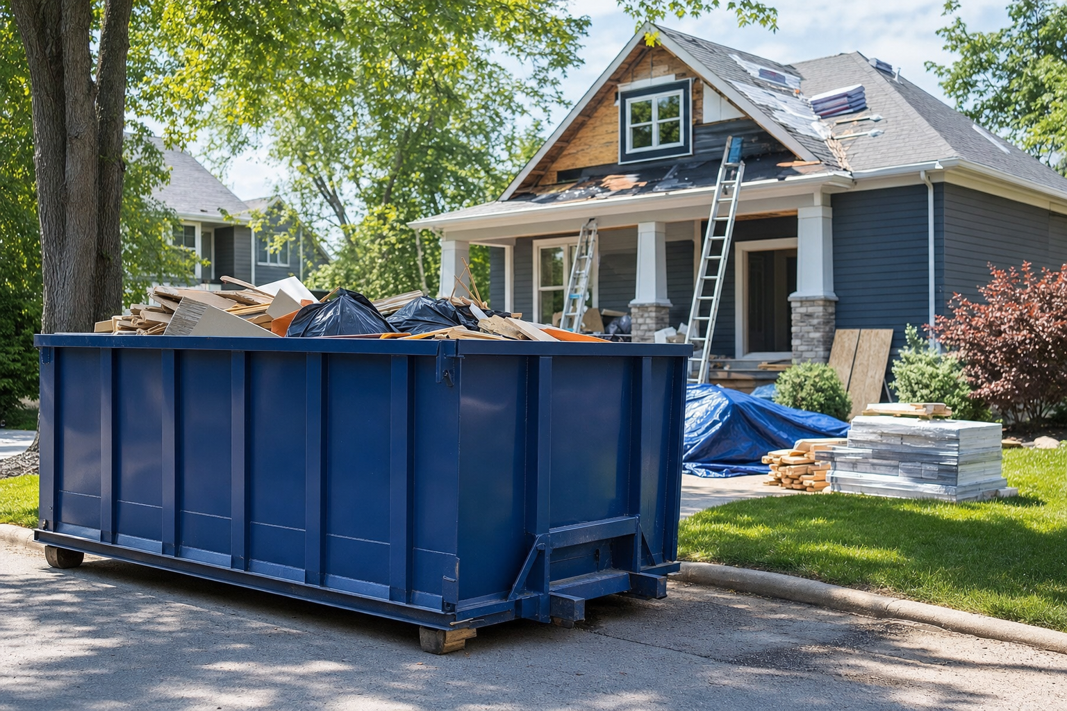 Local dumpster rental information and service options in Warren OH