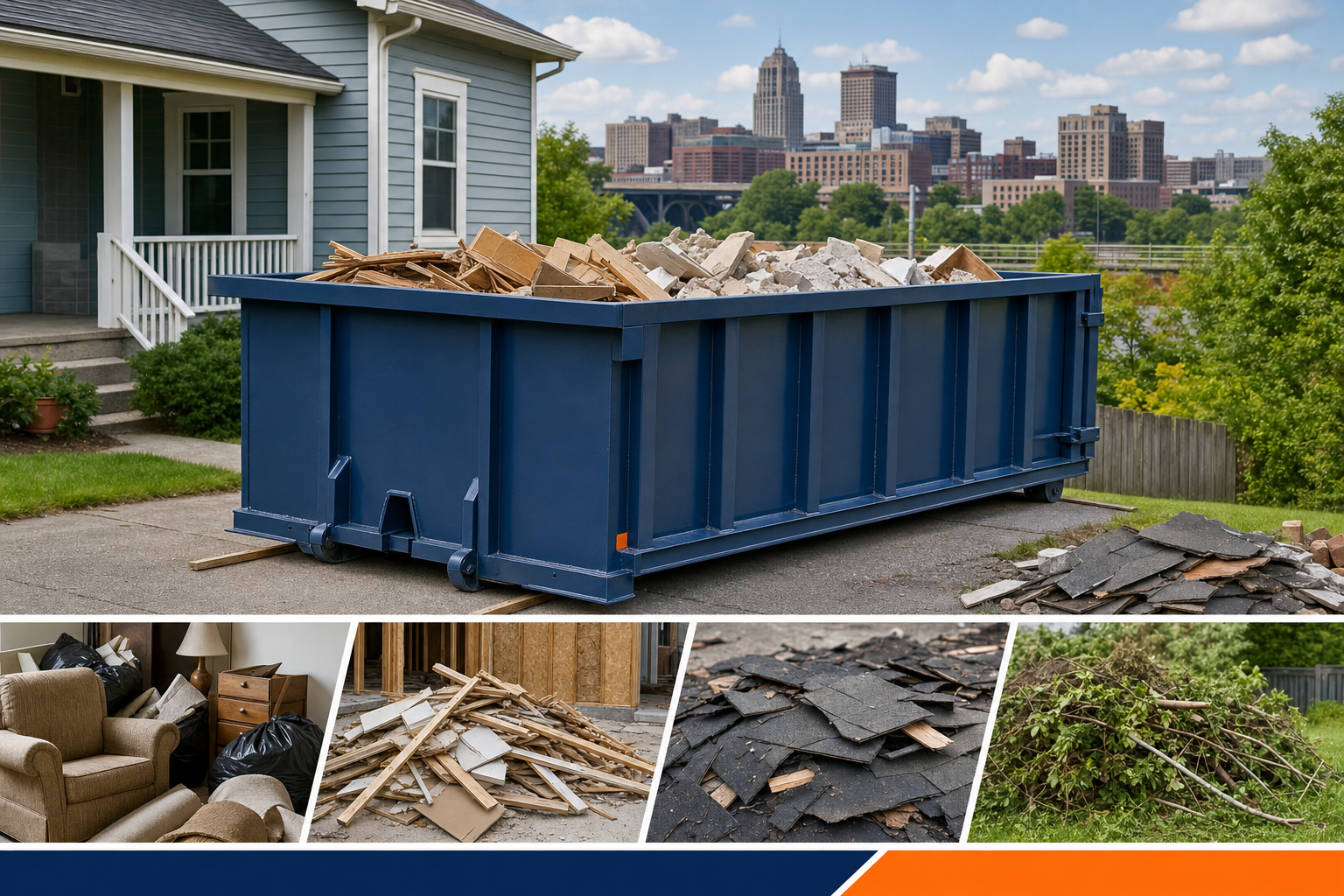 Dumpster Rental referral service support in Youngstown OH